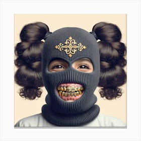 Gold Teeth 4 Canvas Print