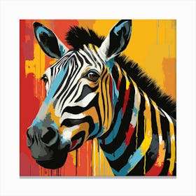 Zebra 2 Canvas Print