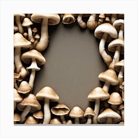 Mushroom Ring 4 Canvas Print