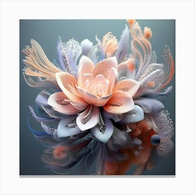 Lotus Flower Canvas Print