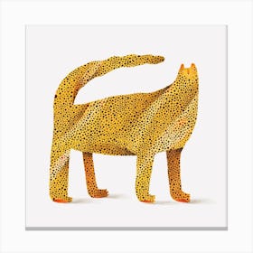 Spotted Cat Canvas Print