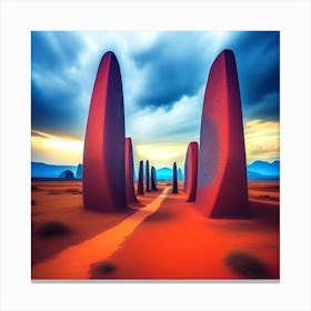 Desert Landscape 14 Canvas Print