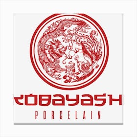 Kobayashi Porcelain Canvas Print