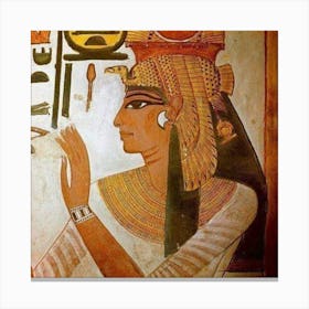 Egyptian Queen 21 Canvas Print