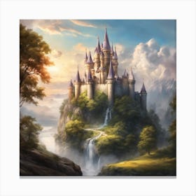 Fairytale Castle 19 Canvas Print