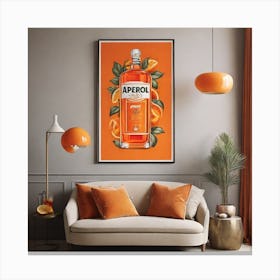 aperol wall art Canvas Print