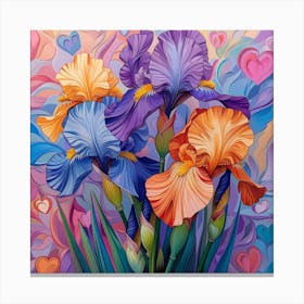 Irises 1 Canvas Print