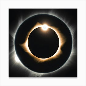 Solar Eclipse Canvas Print