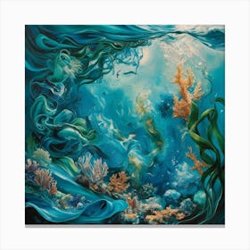 Under The Sea Canvas Print