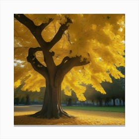 Autumn Tree Canvas Print