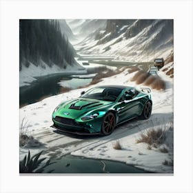 Aston Martin Vantage Canvas Print