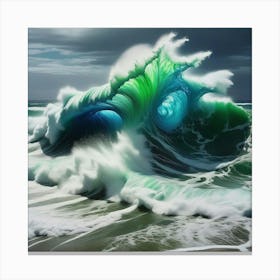 Ocean Wave Canvas Print