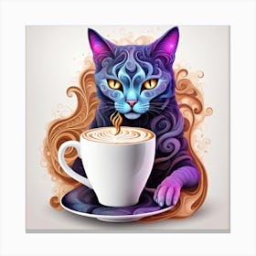 Catfeine1 Canvas Print