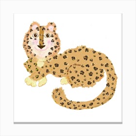 Cute Leopard 1 Canvas Print