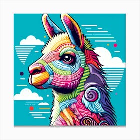 Llama 2 Canvas Print