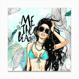 My Khe Beach - Summer Retreat Canvas Print