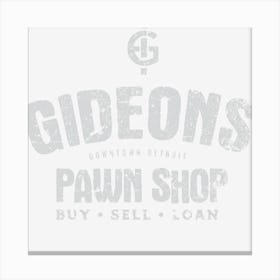 Gideons Pawn Shop Canvas Print