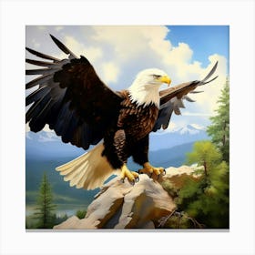 Eagle 1 Canvas Print