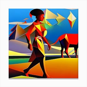 African Woman Canvas Print