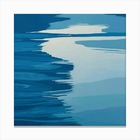 Reflection In Water Canvas Print