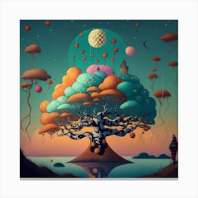 Tree Of Life 11 Canvas Print