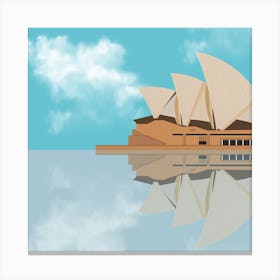 Sydney Opera House Square Canvas Print