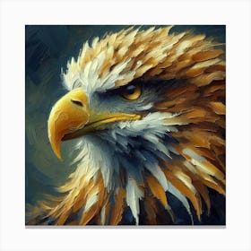 Eagle Painting Canvas Print