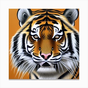 Beautiful Tiger Canvas Print