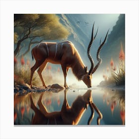 Antelope 1 Canvas Print