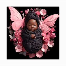 Butterfly Baby 1 Canvas Print