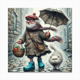 Santa Claus Canvas Print