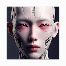 Robot Girl Canvas Print