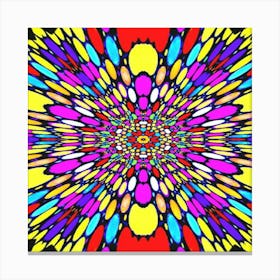 Psychedelic Abstract 4 Canvas Print