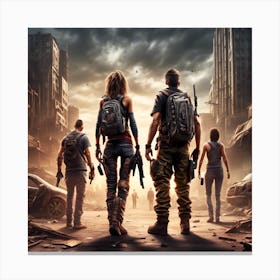 Last Of Us Canvas Print