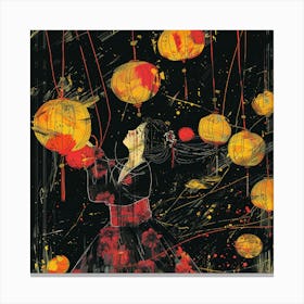 Chinese Lanterns 3 Canvas Print