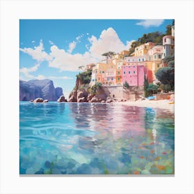 Crystal Pink Canvas Print