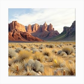 Arizona Desert 1 Canvas Print