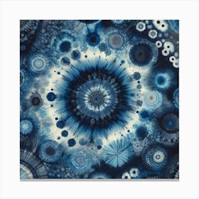 Indigo Infusion deep 2 Canvas Print