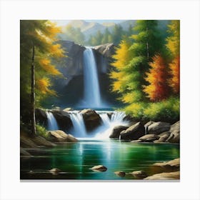 Waterfall 43 Canvas Print