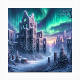 Frozen Echoes 23 Canvas Print