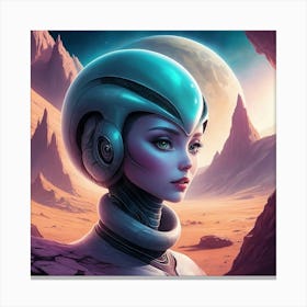 Cosmic Traveller 1 Canvas Print