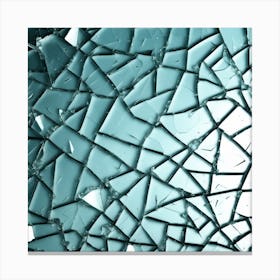 Broken Glass 3 Canvas Print