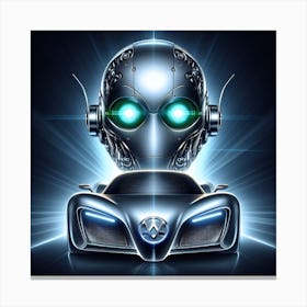 Futuristic Car Design Canvas Print