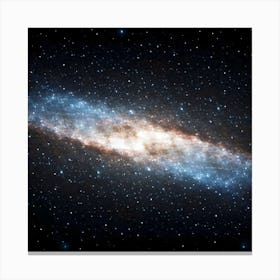 Galaxy Background With Nebula Cosmos 2 Canvas Print