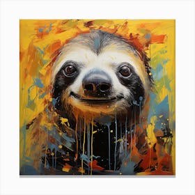 Sloth Canvas Print