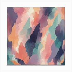 Abstract Watercolor Painting 33 Canvas Print