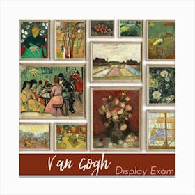 Van Gogh Display Example 2 Canvas Print