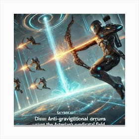 Skybreak Archers Anti Gravitational Arrows Canvas Print