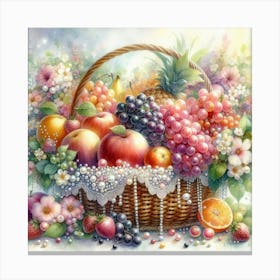 Fruit Display Canvas Print