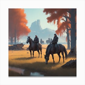 Red Dead Redemption 1 Canvas Print